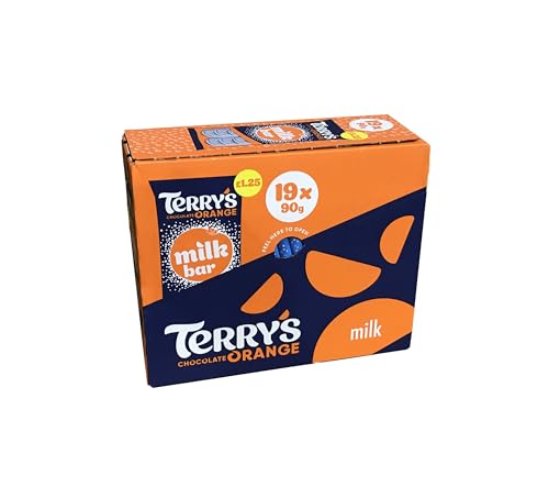 Terry's Chocolate Orange Britische Schokolade Orangenschokolade 19x 90g von SHESTORE24