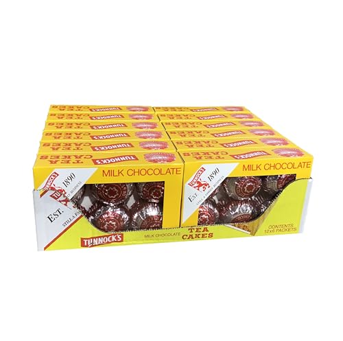 Tunnock's Tea Cakes Kekse mit Marshmallowcreme 12x 144g – importiert von Shestore24 von SHESTORE24