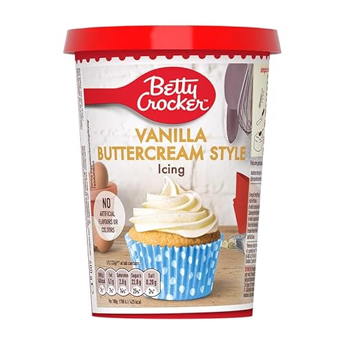 Vanilla Buttercream Style Icing Kuchenglasur Buttercreme Glasur 400g – importiert von Shestore24 von SHESTORE24