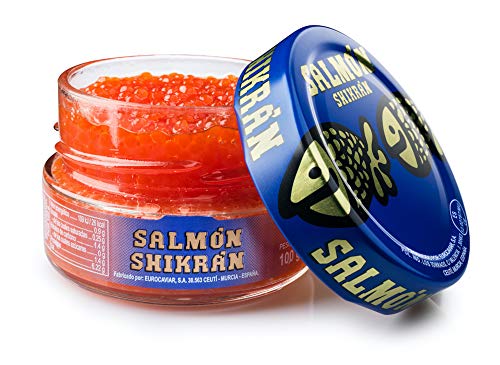 Eurocaviar - Shikran - Geräucherte Lachskaviarperlen 100 g von SHIKRÁN