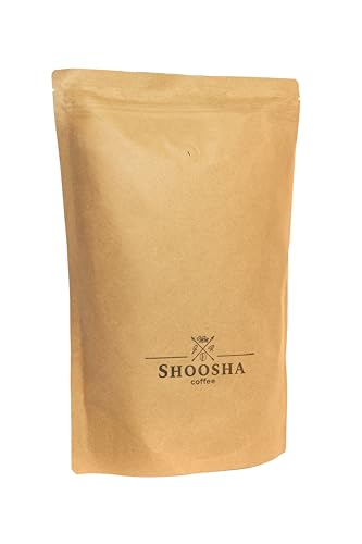 espresso macchiato por favore SHOOSHA coffee - Premium Kaffee ganze Bohnen, 100% Arabica. Ideal für Vollautomaten und Siebträger. Außergewöhnlich. (500 g, Italian Classic, Single Origin: Brasilien) von SHOOSHA coffee