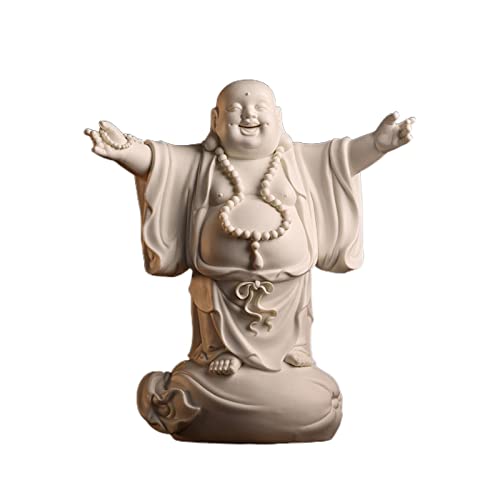 Auto-Dekoration, Fengshui-Ornamente, handgefertigt, Buddha-Vermögen, Maitreya-Buddha-Ornament, Zen-Wohnzimmer, Büro, Einweihungsgeschenk, großer Bauch-Buddha, lachender Buddha-Ornament, Desktop-dekora von SHOUKAII