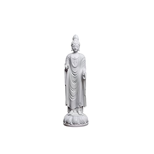 Autodekoration, handgefertigte Buddha-Keramik-Buddha-Statue, Heim-Feng-Shui-Dekoration, for Frieden und Harmonie, Meditationshaltung, spirituelle Zen-Heimdekoration, Ornament, Geschenk, Zen-Dekor for von SHOUKAII