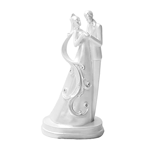 Bräutigam Braut tanzen Form Statue Kuchen Topper Dekor Bücherregal TV Schrank Home Decor Hochzeit Jahrestage Geschenk von SHOUKAII