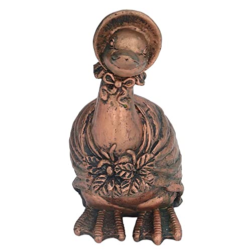 Handgefertigte Enten-Gartenstatue aus Kunstharz – Tierfigur for Hof, Rasen, Haus und Tischdekoration von SHOUKAII