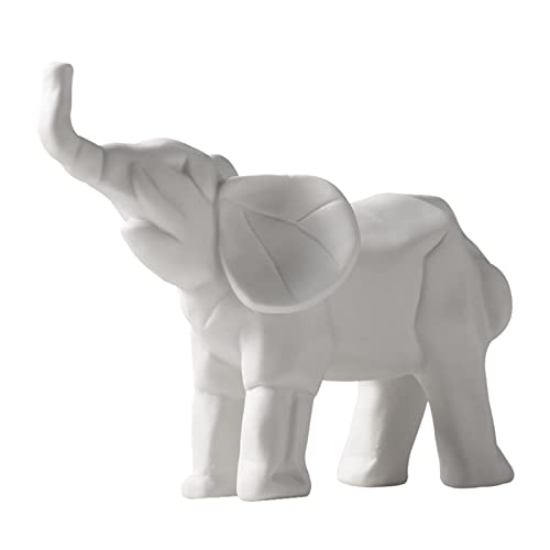 Keramik-Nashorn-Elefant-Statue, Design, Büro, Desktop, Auto-Dekoration, moderne Heimdekoration, Hochzeit, Einweihungsgeschenk von SHOUKAII