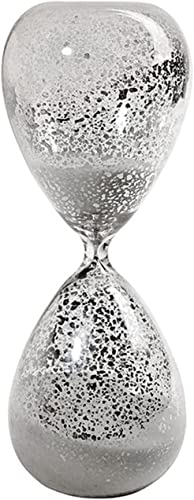 Sanduhr Sanduhr, Sanduhr Sanduhr, Sanduhr Sanduhr Glas for Dekor Sanduhr Timer Glas Sanduhr 30 Minuten/60 Minuten Sanduhr (Co(White,8.2cm*21cm) von SHOUKAII