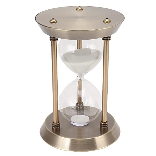 Sanduhr-Timer, dekorativer hochglänzender Sanduhr-Timer, elegant poliert for Büro-Sanduhr(Bronze,M 30min) von SHOUKAII