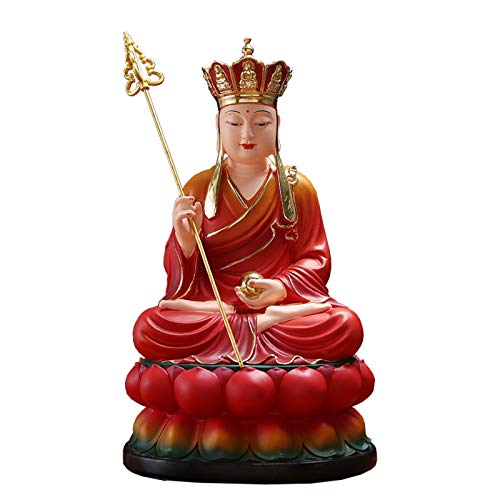 WEIPING – Feng Shui-Statue, Vintage-Buddha-Statue, Dekoration, chinesische TangSeng-Buddha-Statue, lebensechte Ksitigarbha-Statue, exquisites Feng Shui-Geschenk, tolle Kunst, Schatzsegen-Geschenk (Grö von SHOUKAII