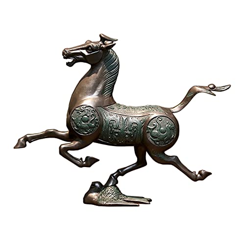 WEIPING – Pegasus-Statue im kreativen Design, reines Pferd, fliegende Schwalbe, Feng Shui, zwölf Sternzeichen, Pferde, Ornamente, Desktop-Dekoration, Heimbüro, for Schreibtisch, Bücherregal, Schrank, von SHOUKAII