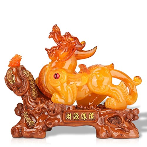 Weiping – Feng Shui-Statue, Feng Shui Pi Xiu-Statue, Kunstharz, Pi Yao-Figur, zieht Reichtum und Glück an, Heimbüro-Dekoration, Segensgeschenk von SHOUKAII