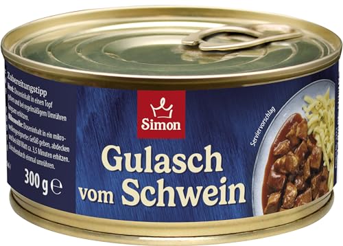 Werner Simon Gulasch vom Schwein in der Konservendose, 300 g von SIMON