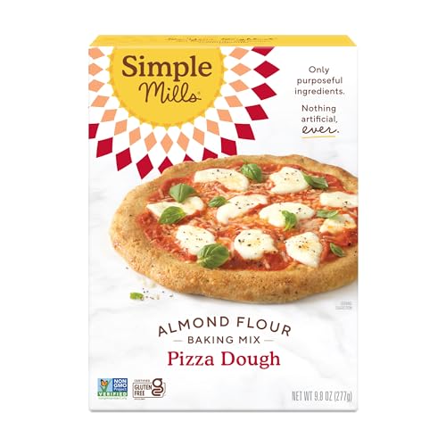 Simple Mills - Natürlich Gluten-Freier Mandel-Mehl-Mischung Pizza-Teig - 9.8 Unze. von Simple Mills