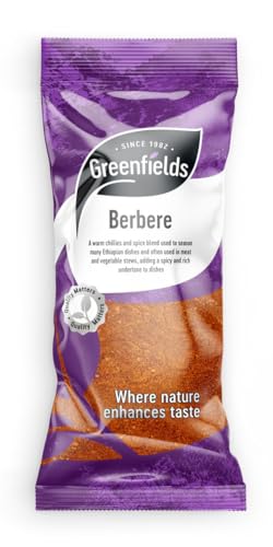 Berbere Traditionelle äthiopische Gewürzmischung, 75 g Beutel, Greenfields von · SINCE 1982 . GREENFIELDS