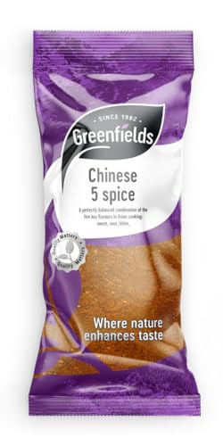 Greenfields Chinese 5 Spice 75g, Natural Spice Blend, Ideal for Stir Fry and Spice Rubs von · SINCE 1982 . GREENFIELDS