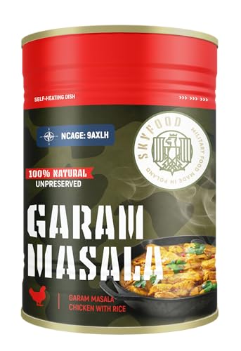 SkyFood - Garam Masala Chicken Self-Heating Dish von SKYFOOD MILITARY FOOD MADE IN POLAND