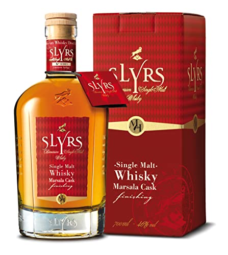 SLYRS Single Malt Whisky Marsala Cask Finish 46% vol. 0,7 l in Geschenkverpackung von SLYRS