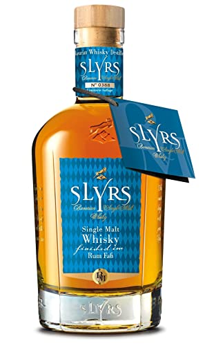 Slyrs Whisky Rum Faß 0,35l - Bayerischer Single Malt Whisky von SLYRS