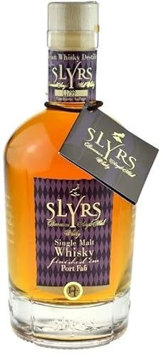 Slyrs Whisky finished im Port Faß 0,35l - Bavarian Single Malt Whisky von SLYRS