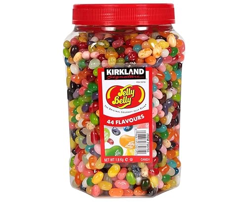 Jelly Belly 44 Geschmacksrichtungen Mehrfarbiges Sortiment – 1,8 kg Geschmackserlebnis! von SMART BUNDLES