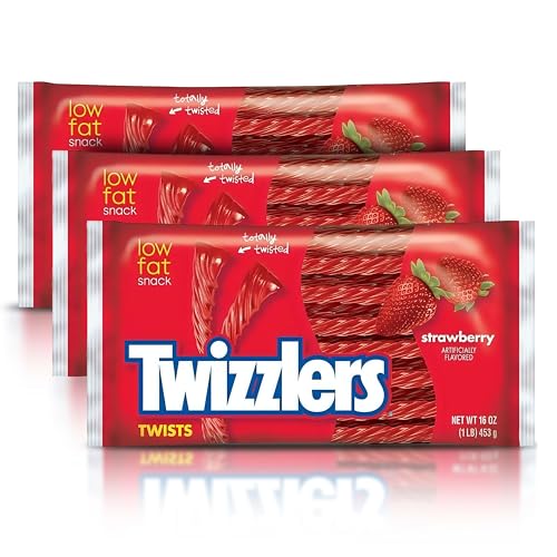 Twizzlers Strawberry Twists, Indulge in Flavor with a 16 oz of Strawberry Twist 3 Pack von SMART BUNDLES