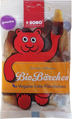 Sobo Bio-Bärchen Cola-Fläschchen vegan (1 x 75 gr) von SOBO Naturkost