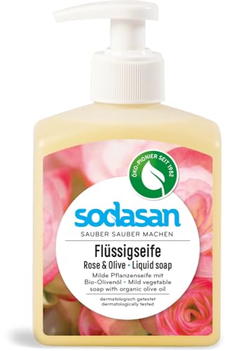 Flüssigseife Rose & Olive von SODASAN