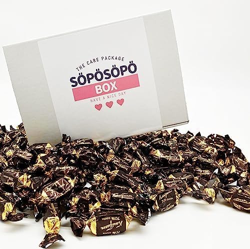 Fazer Karl Fazer 70% Zartbitterschokolade 2lb 900g Beutel in einer Söpösöpö Box Finnische Süßigkeit Leckerei von SÖPÖSÖPÖ