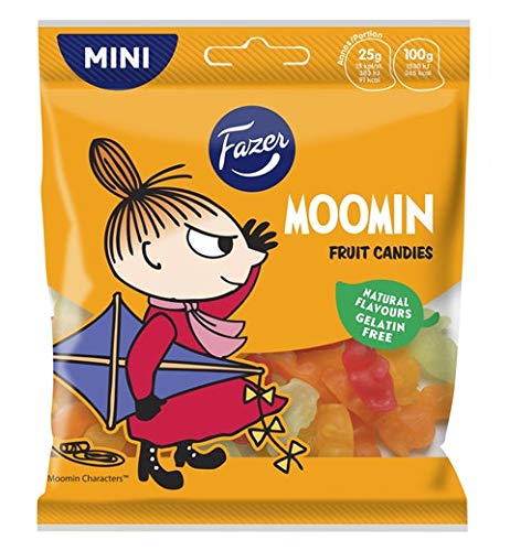 Fazer Moomin Fruit Sweets Gummiartig 14 Packungen of 80g SÖPÖSÖPÖ pack (SOPOSOPO) von SÖPÖSÖPÖ