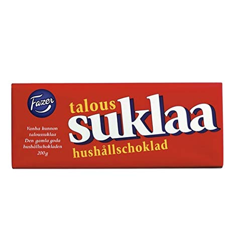 Fazer TALOUSSUKLAA Dark Schokolade 10 Packungen of 200g SÖPÖSÖPÖ pack (SOPOSOPO) von SÖPÖSÖPÖ