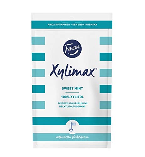 Fazer Xylimax Sweet Mint full xylitol Chewing Gummy 1 Pack of 80g 6.3oz SÖPÖSÖPÖ pack (SOPOSOPO) von SÖPÖSÖPÖ