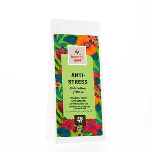 Forsman Tea Anti-Stress lavored Herbal Té 10 Paquetes of 60g 21oz von SÖPÖSÖPÖ