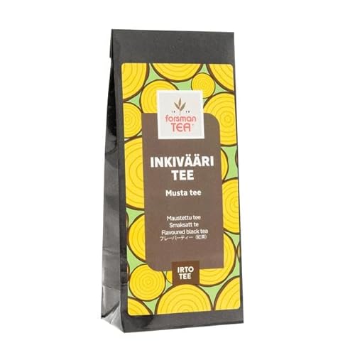 Forsman Tea Ginger Tea Black Flavored Loose Leaf Té 1 Embalar of 60g 2.1oz von SÖPÖSÖPÖ