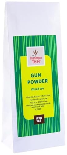 Forsman Tea Gun Powder Green Unflavored Té 1 Embalar of 100g 3.5oz von SÖPÖSÖPÖ