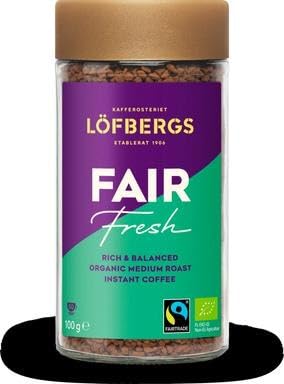 Lofbergs Fair Fresh Instant Coffee 4 Packs of 100g von SÖPÖSÖPÖ