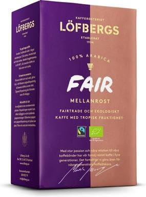 Lofbergs Fair Mellanrost Coffee 4 Packs of 450g von SÖPÖSÖPÖ