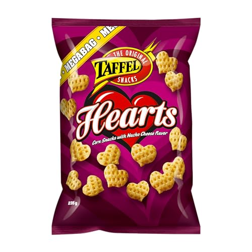 Taffel Hearts corn chips 1 Pack of 235g 8.3oz von SÖPÖSÖPÖ