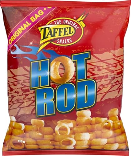 Taffel Hot Rod chips 1 Pack of 115g 4.1oz von SÖPÖSÖPÖ