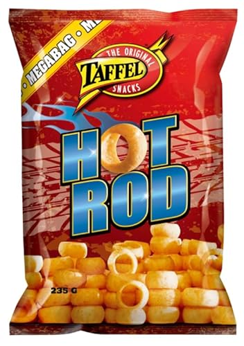 Taffel Hot Rod chips 1 Pack of 235g 8.3oz von SÖPÖSÖPÖ