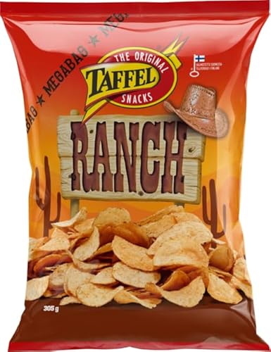 Taffel Ranch flavored chips 10 Packs of 305g 108oz von SÖPÖSÖPÖ