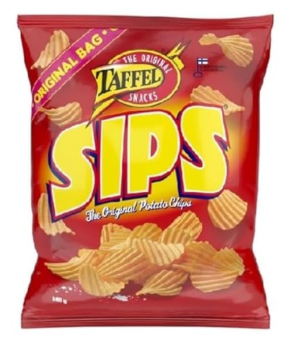 Taffel Sips salted chips 1 Pack of 145g 5.1oz von SÖPÖSÖPÖ