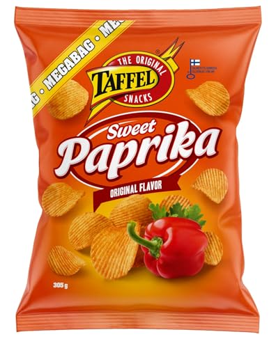 Taffel Sweet Paprika flavored chips 1 Pack of 305g 10.8oz von SÖPÖSÖPÖ