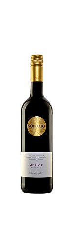 Solicello Merlot Vino d'Italia 2016 trocken (6 x 0.75 l) von SOLICELLO