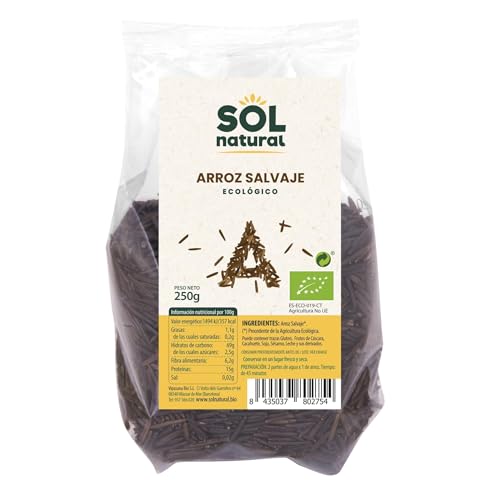 Arroz salvaje bio 250 g Sol Natural von SOLNATURAL