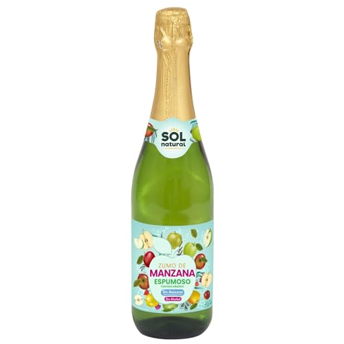 SOLNATURAL ESPUMOSO Apfel ohne Alkohol, 750 ml, Standard, 750 Milliters von SOLNATURAL