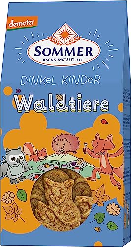 Sommer & Co. Bio Demeter Dinkel Kinder Waldtiere (2 x 150 gr) von SOMMER CABLE