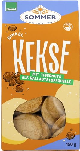 Sommer & Co. Bio Dinkel Erdmandel Kekse, vegan (2 x 150 gr) von Zeelec