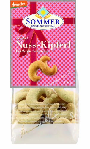 Sommer & Co. Dinkel-Nuss-Kipferl (150 g) - Bio von SOMMER CABLE