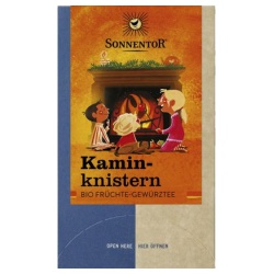 Kaminknistern-Früchtetee im Beutel von SONNENTOR