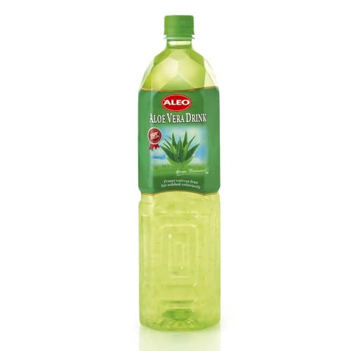 ALEO 1.5L Original Aloe Vera Drink - Natural, No Preservatives, No Artificial Colors Superior Taste Award 2025 von SORINA